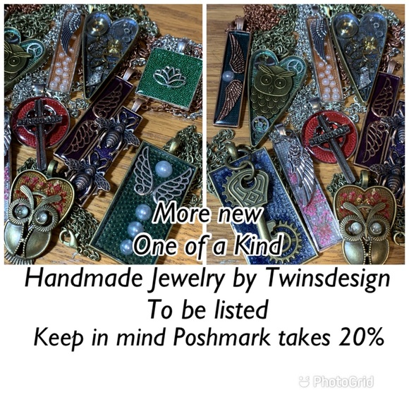 Upcycle recycle  Handmade Jewelry By Twinsdesign listed now! - Picture 4 of 4